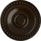 Ekena Millwork Foster Ceiling Medallion (Fits Canopies up to 5 5/8"), Hand-Painted Bronze, 19 1/8"OD x 1"P CM19FOBZS - alternate 1